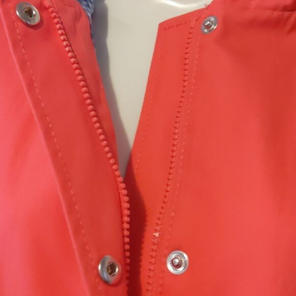 TALBOTS women jacket size XS orange color - Picture 7 of 13